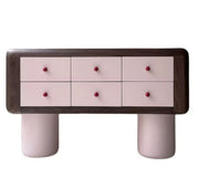 Consola mobilier 160 x  40 x 85 cm Evelon din lemn, Homedit - Image 3