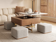 Masa de cafea lemn si furnir de lemn Lift Up, Homedit - Image 2