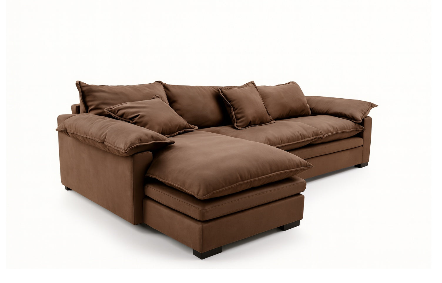 Alyma colțar gri 3.3 m, realizată din material tehnologic anti-pată, Homedit - Image 6