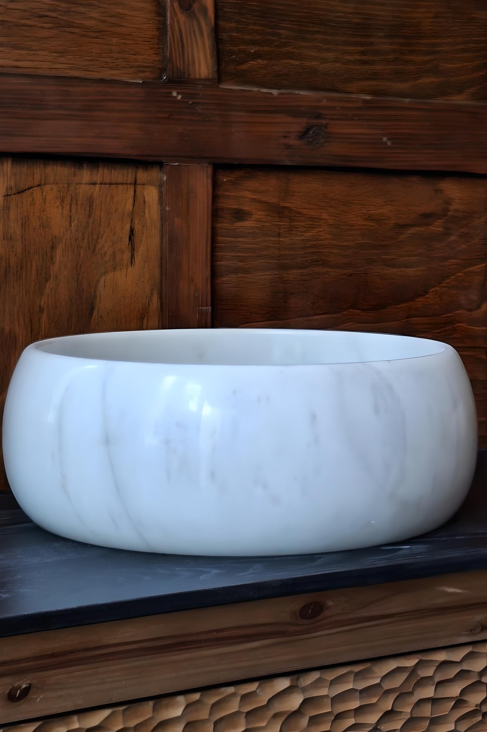 lavoar marmura naturala 38 cm x 15 cm alvoro, homedit - Image 3