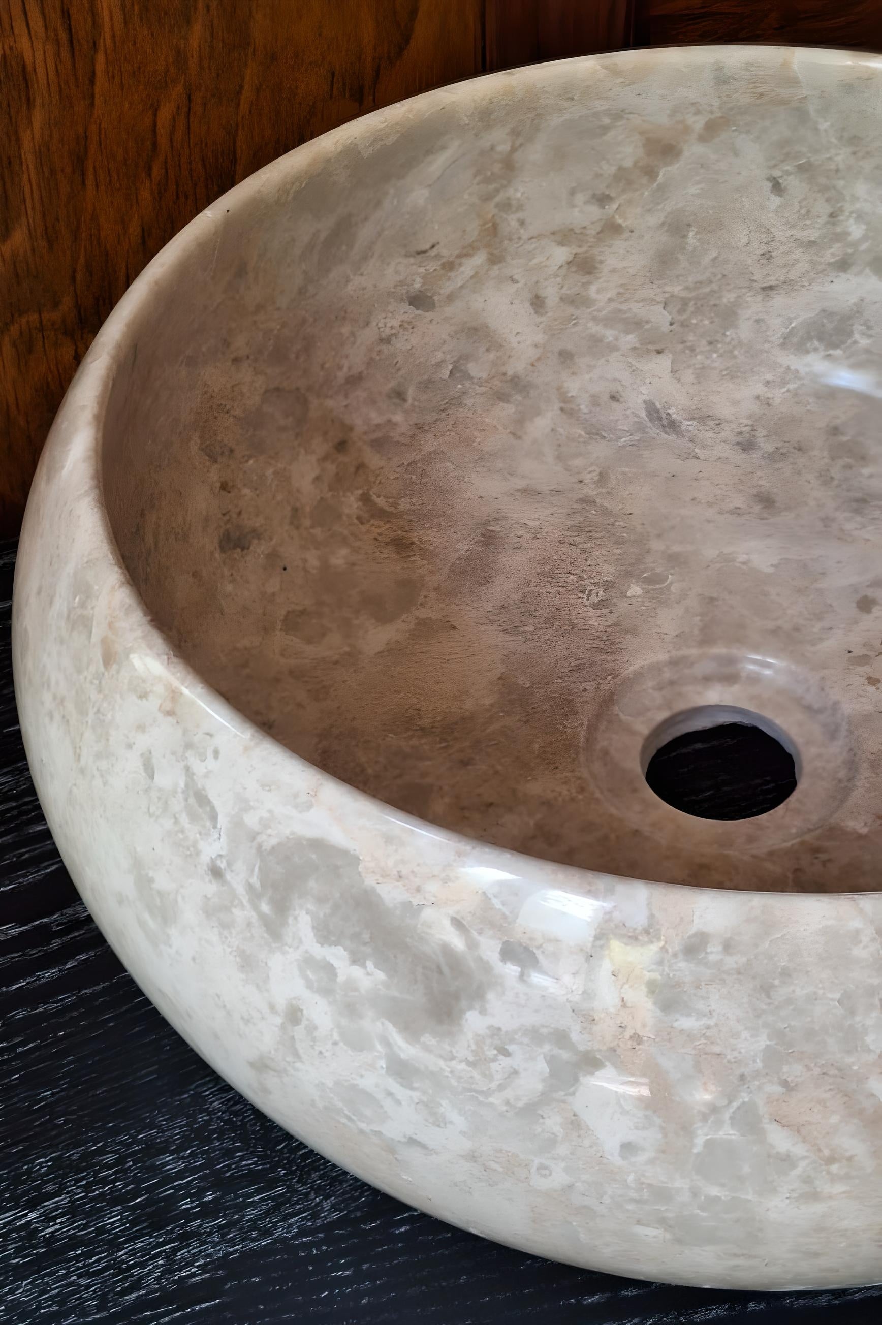 lavoar piatra naturala 38 cm x 15 cm merva, lavoar homedit - Image 4