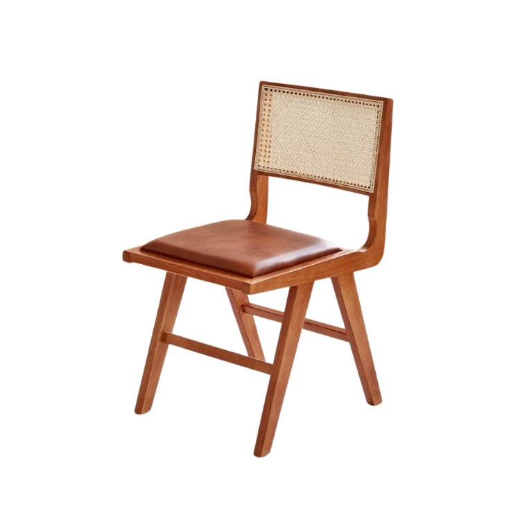Scaun lemn masiv si piele premium Ero, Homedit - Image 18