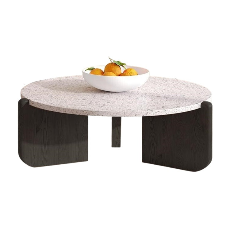 Set doua mese mese lemn si trrazzo , Luce, stejar rosu si Terrazzo, Homedit - Image 2