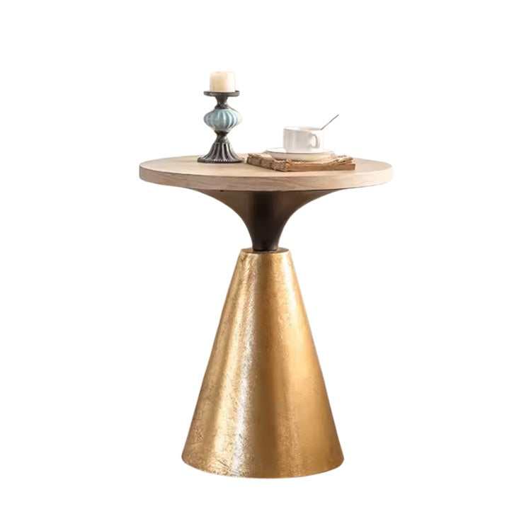 Masuta living lemn masiv premium Metalo, Homedit - Image 2