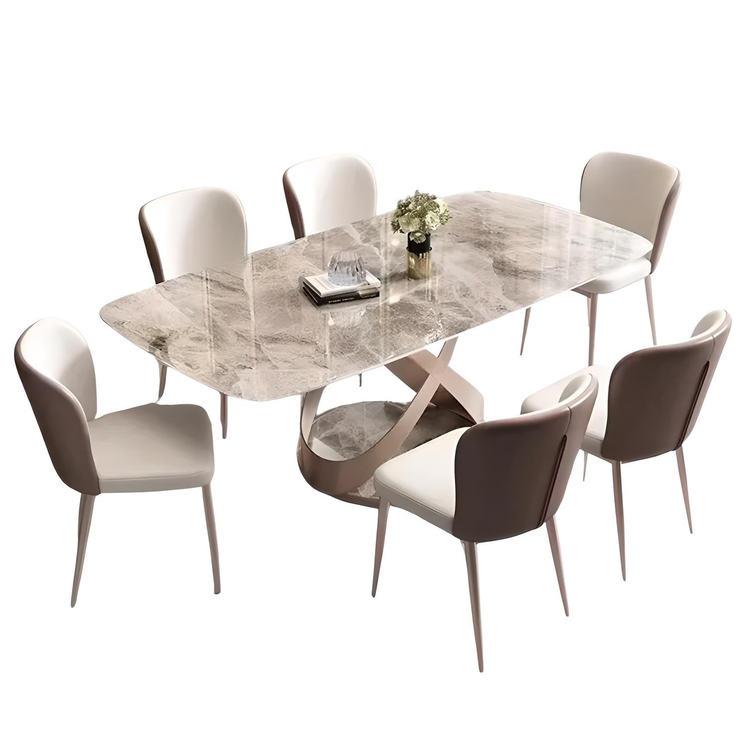 Masa Dining Old Ambely Stone, Premium, Homedit - Image 8