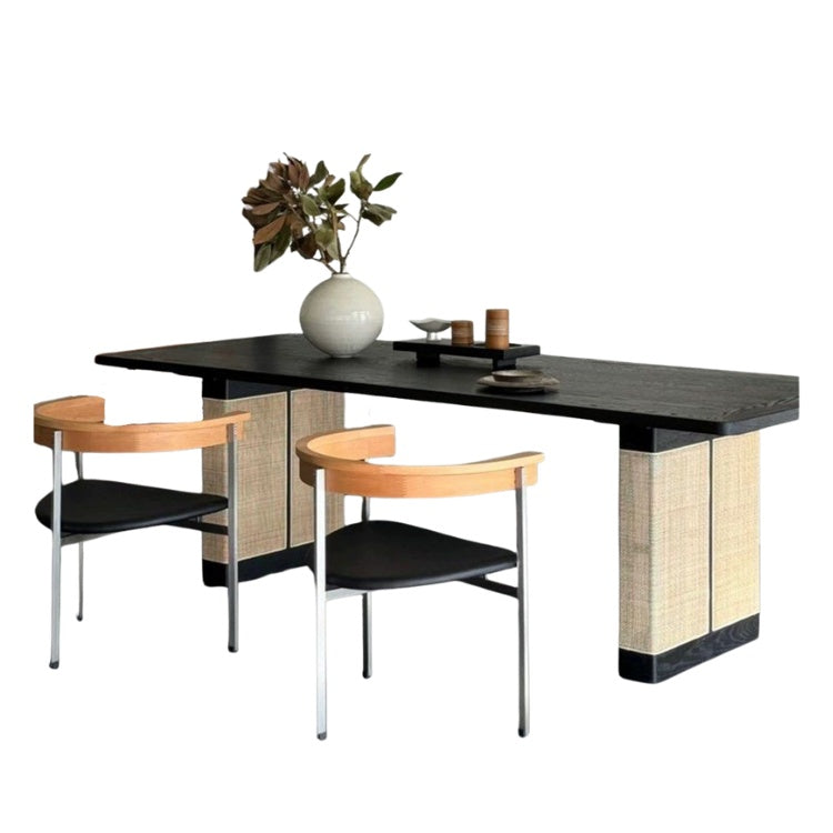 Masa dining din lemn masiv de stejar Tyler, Homedit - Image 7
