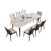 Masa Dining Ivory White, Premium, Homedit - Image 2