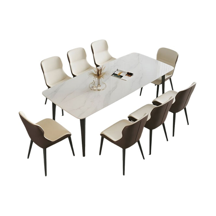 Masa Dining Ivory White, Premium, Homedit - Image 2