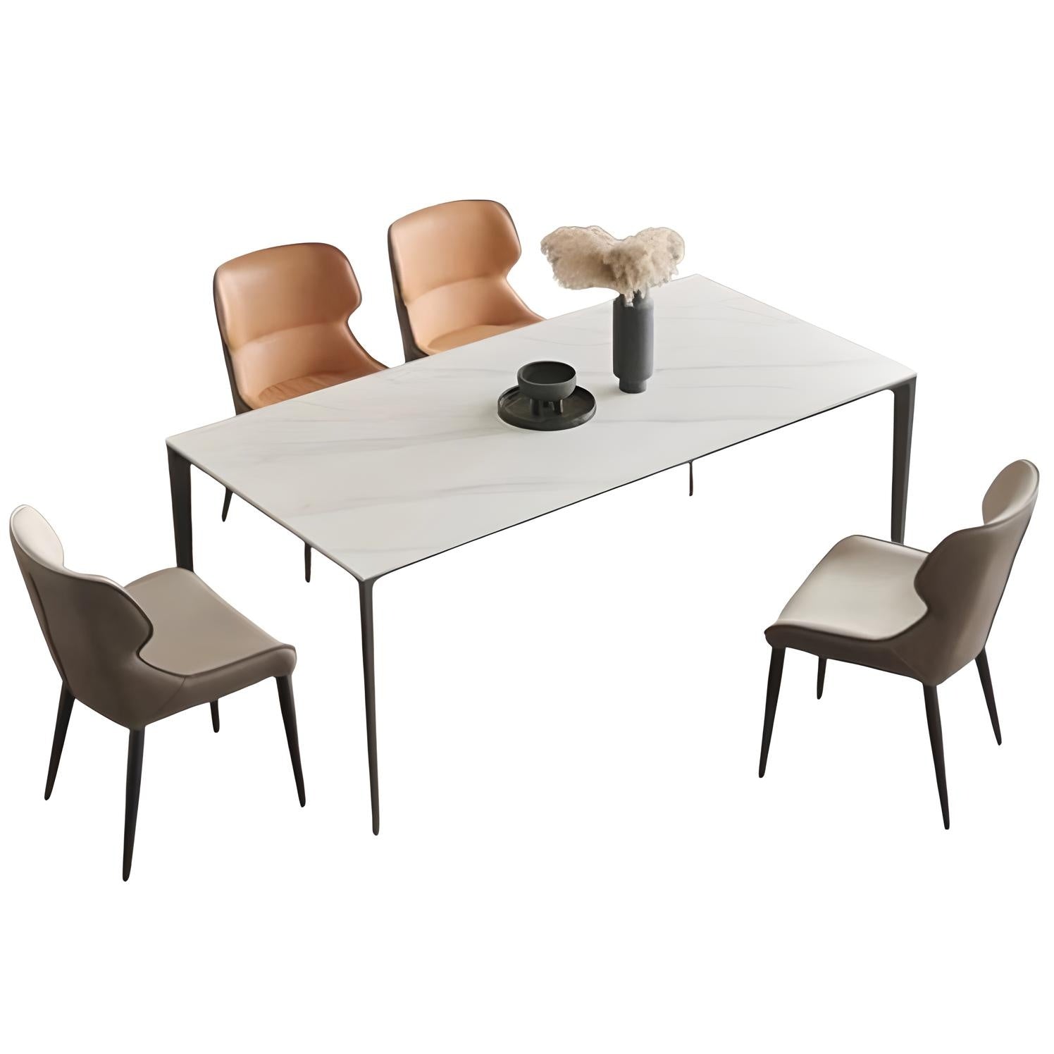 Masa Dining Clairo White, Premium, Homedit - Image 7