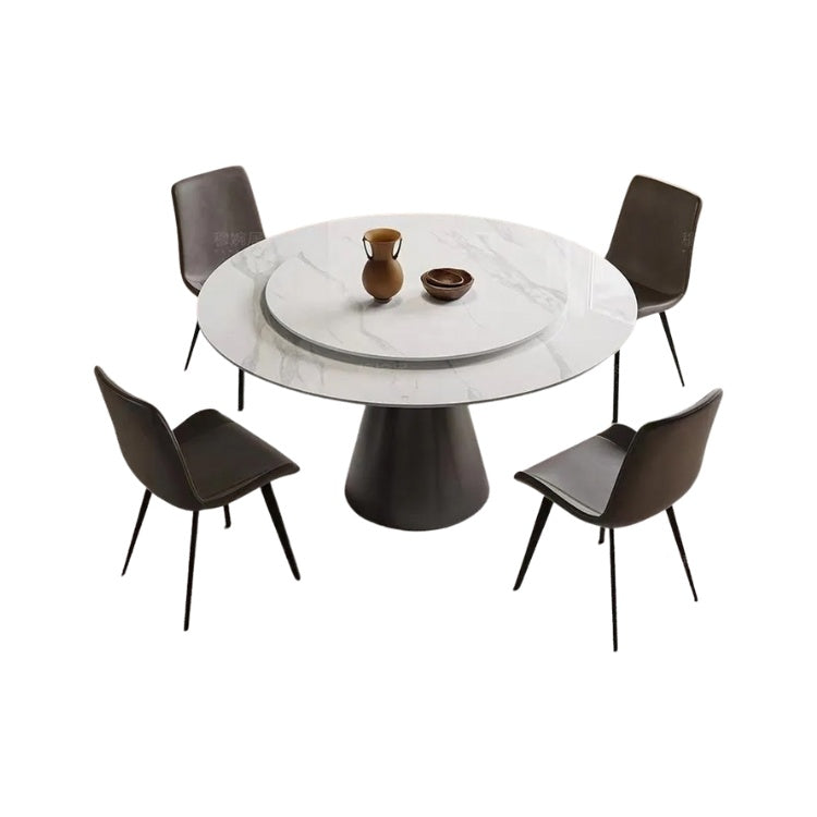 Masa Dining Rotunda Elegance Noir, Premium, Homedit - Image 2