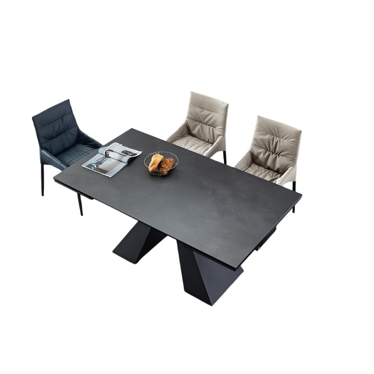 Masa dining 300 x 100 Rock Fix, blat ardezie, masa bucatarie Homedit - Image 2