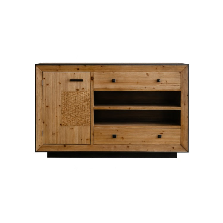 Consola mobilier lemn masiv premium Wabi, 150 cm x 98 cm x 40 cm, Homedit - Image 2
