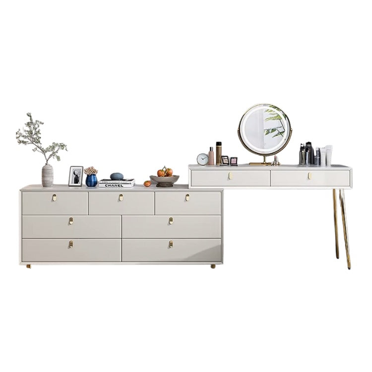 Masa de toaleta premium, masa make-up Glam 150 cm x 40 cm x 60 cm, Homedit - Image 2