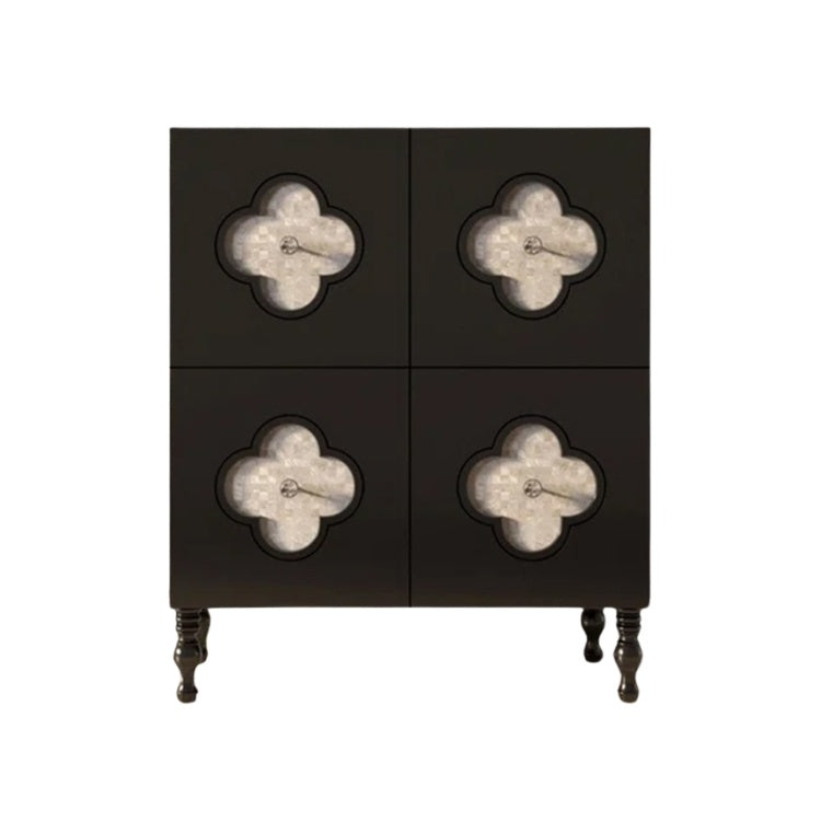 Consola Mobilier Premium Quatrefoil Petals, 90 x 40 x 110 cm Homedit - Image 2