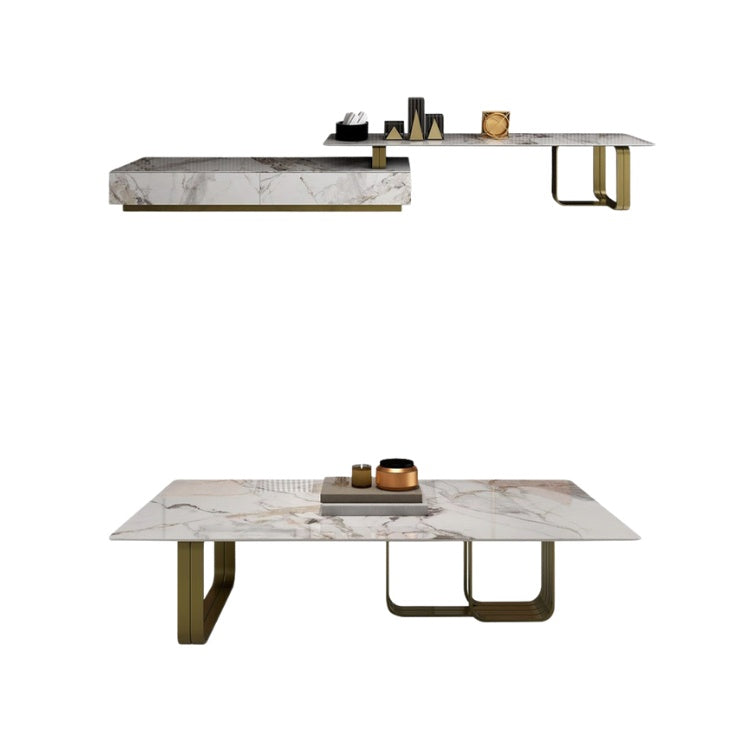 Comoda tv extensibila si de colț 180 cm - 350 cm Manor, mobila tv, Homedit - Image 2