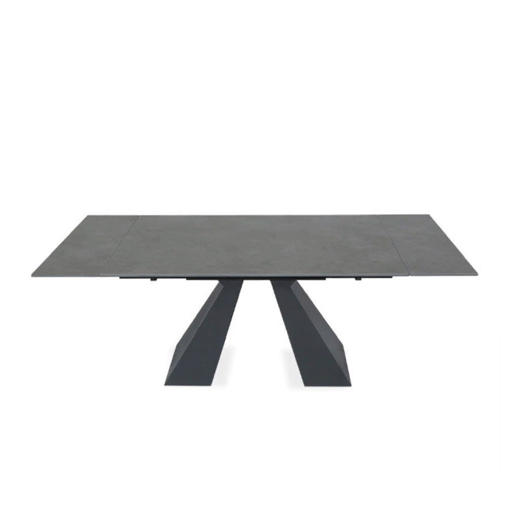 Masa dining extensibila 140 -200 Rock, blat ardezie, masa bucatarie Homedit - Image 7