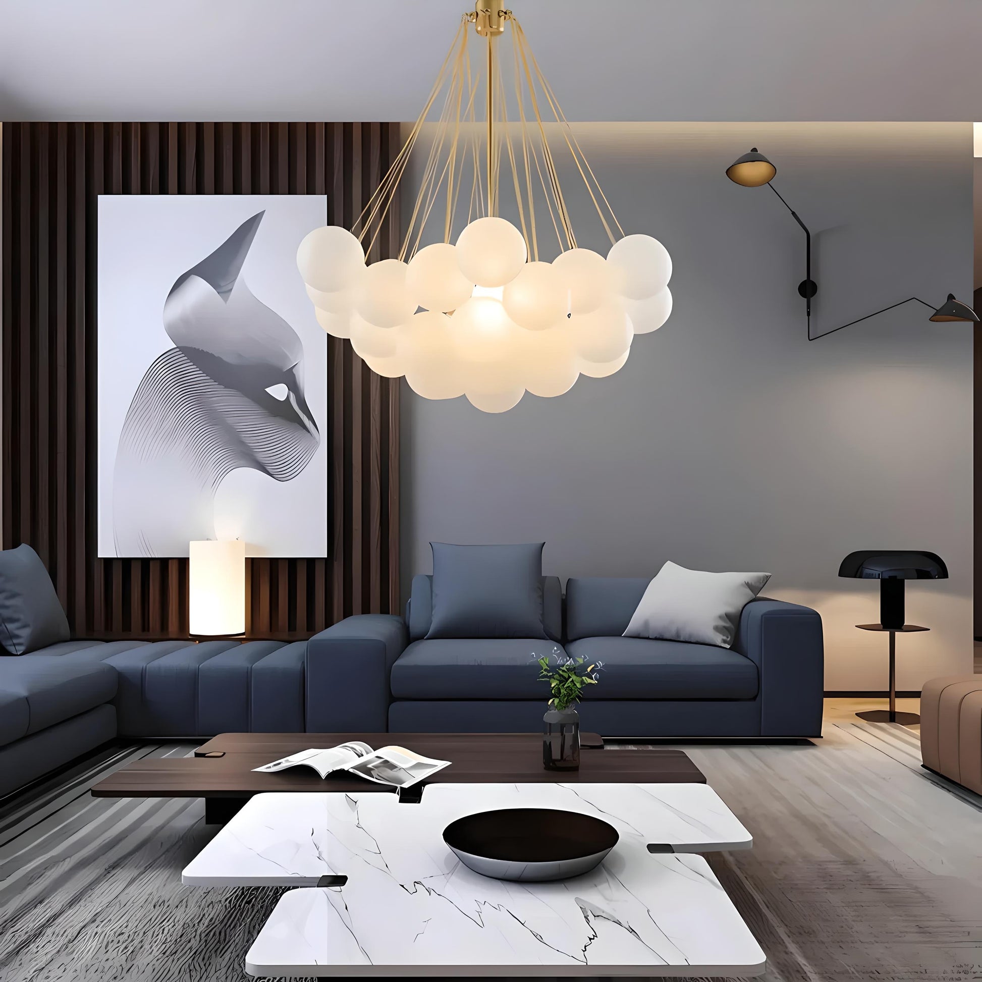 lustra ajustabila cu design modern baloon, homedit - Image 5