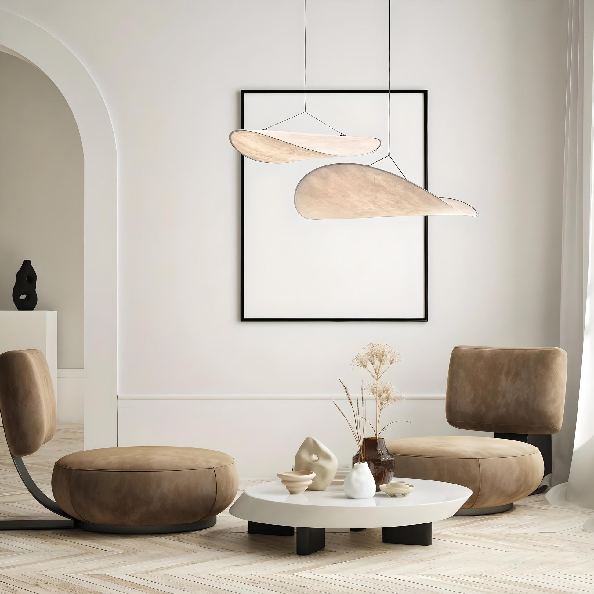 lustra veil cu design fluid reglabila, homedit - Image 8