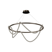 lustra moderna led maleabil rondy, homedit - Image 2