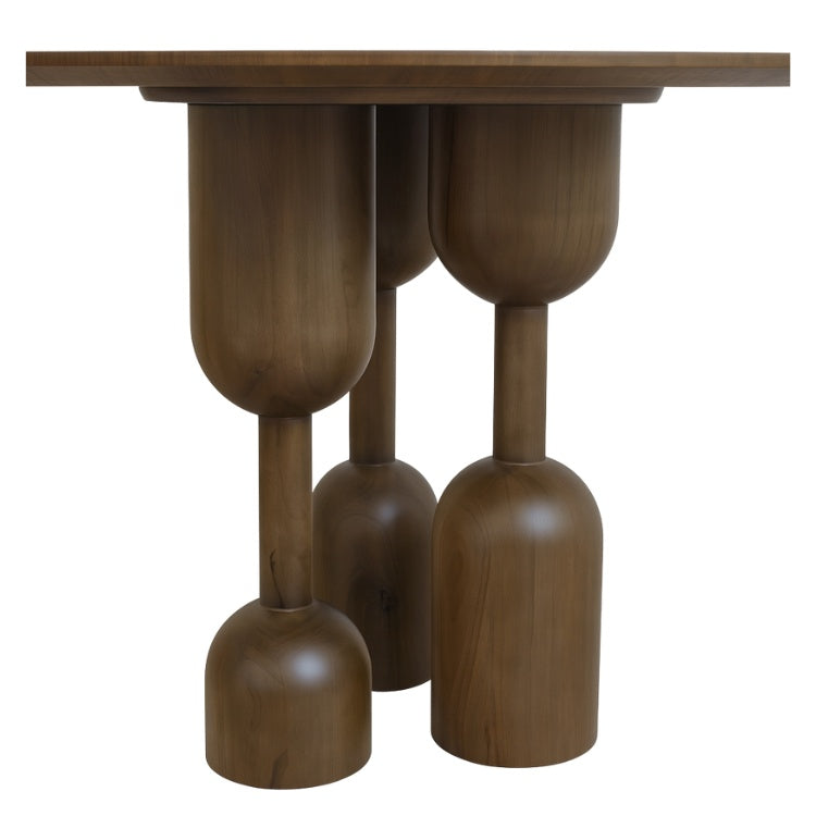 Masa dining din lemn masiv de stejar Martino, masa Bucatarie, Homedit - Image 3