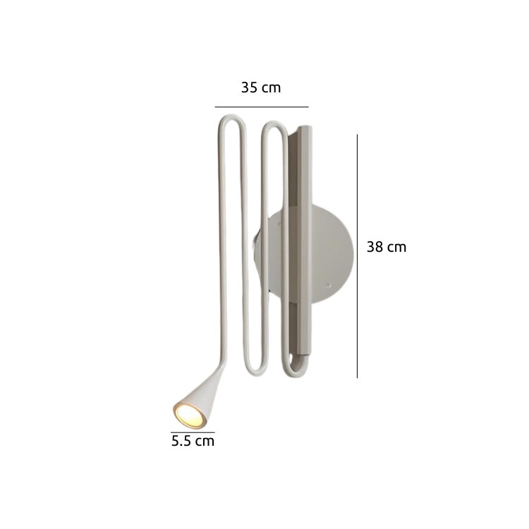 lampa de perete reglabila wonda, 35 cm x 38 cm x 5.5 cm, homedit - Image 8