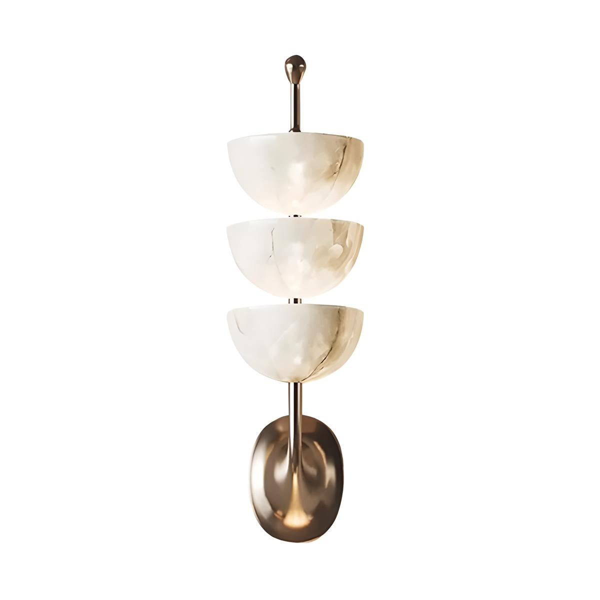 lampa de perete cu aspect frantuzesc allie, 53 cm x 20 cm, homedit - Image 2