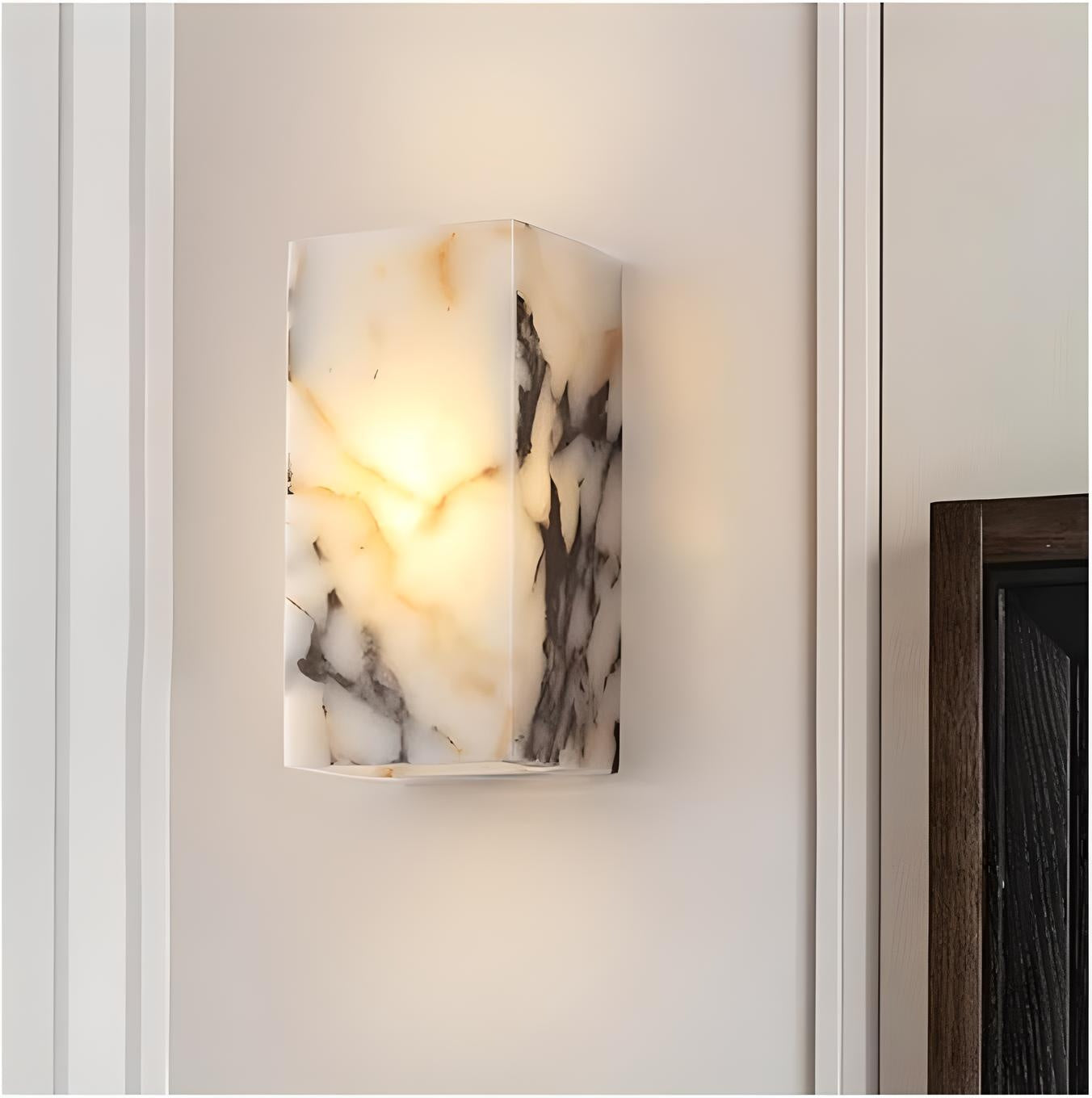 lampa de perete tarro, 8 cm x 8 cm x 16 cm, homedit - Image 4