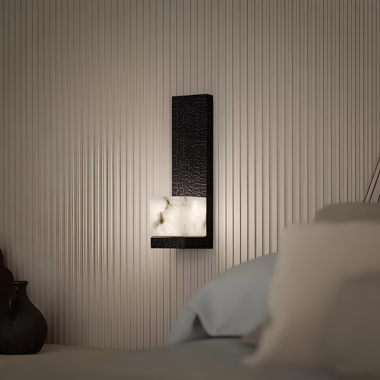 aplica de perete cu design modern fool, 10 cm x 40 cm, homedit - Image 4