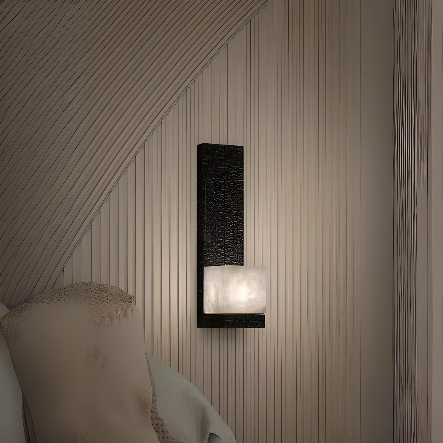 aplica de perete cu design modern fool, 10 cm x 40 cm, homedit - Image 5