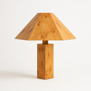 lampa bark din lemn cu astept de scoarta de copac, 44 cm x 43.5 cm, homedit - Image 2