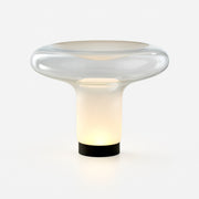 lampa de masa din sticla nebula, 43 cm x 34 cm, homedit - Image 2