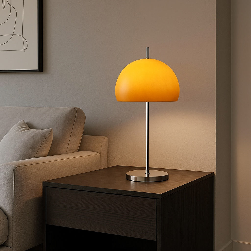 lampa dunne design modern cu abajur din sticla, 30 cm x 62 cm, homedit - Image 3