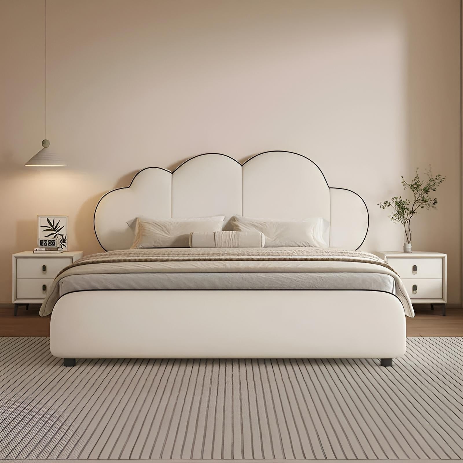 pat premium clouds cu somiera si lada pneumatica, homedit - Image 4