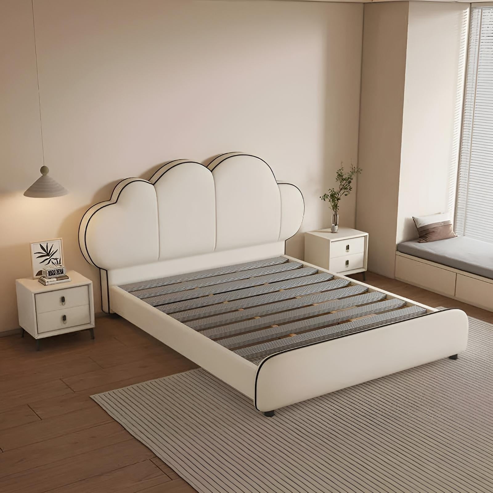 pat premium clouds cu somiera si lada pneumatica, homedit - Image 3