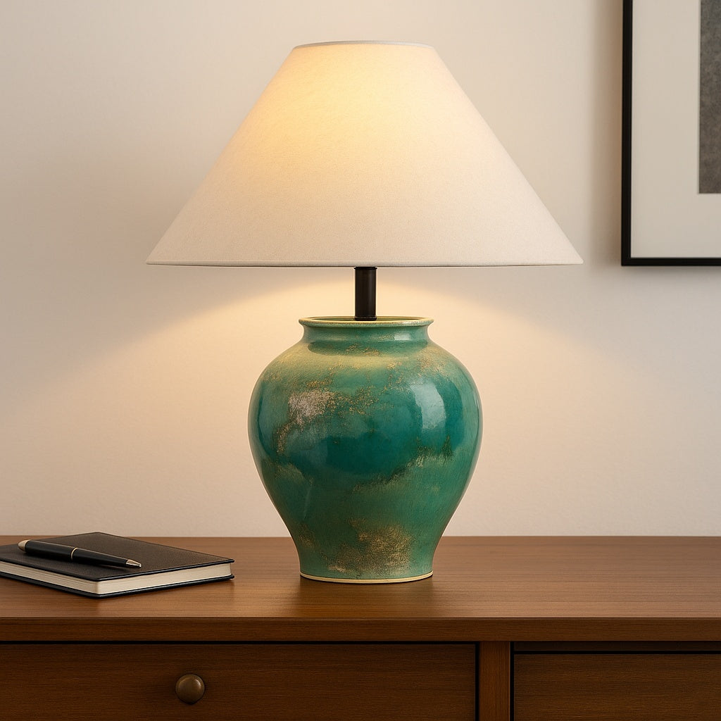 lampa ceramica muze, 58 x 45 cm, homedit - Image 3