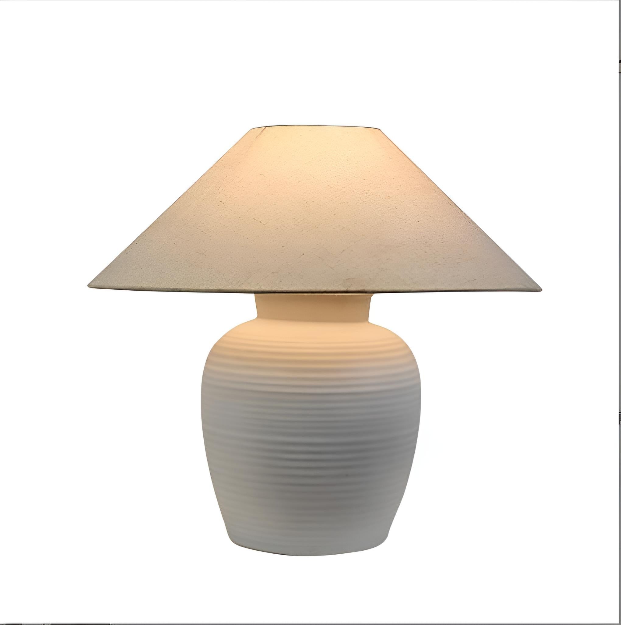 lampa ceramica grid texturata, 48 x 50 cm, homedit - Image 2