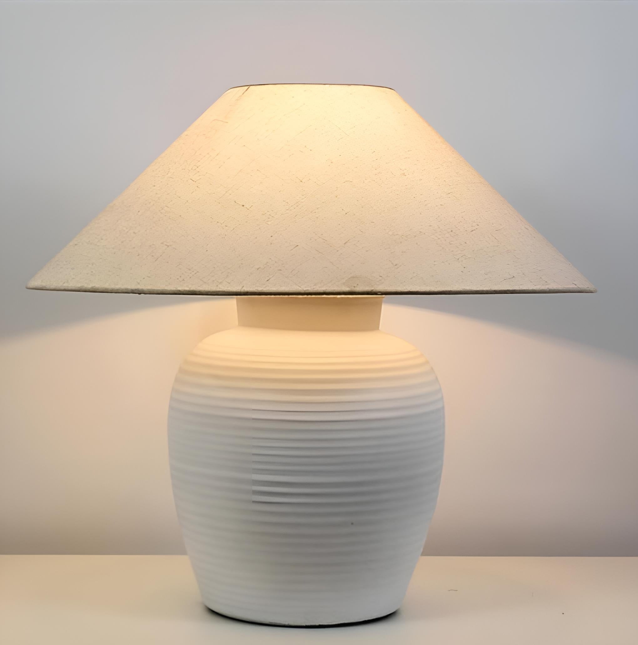 lampa ceramica grid texturata, 48 x 50 cm, homedit - Image 3