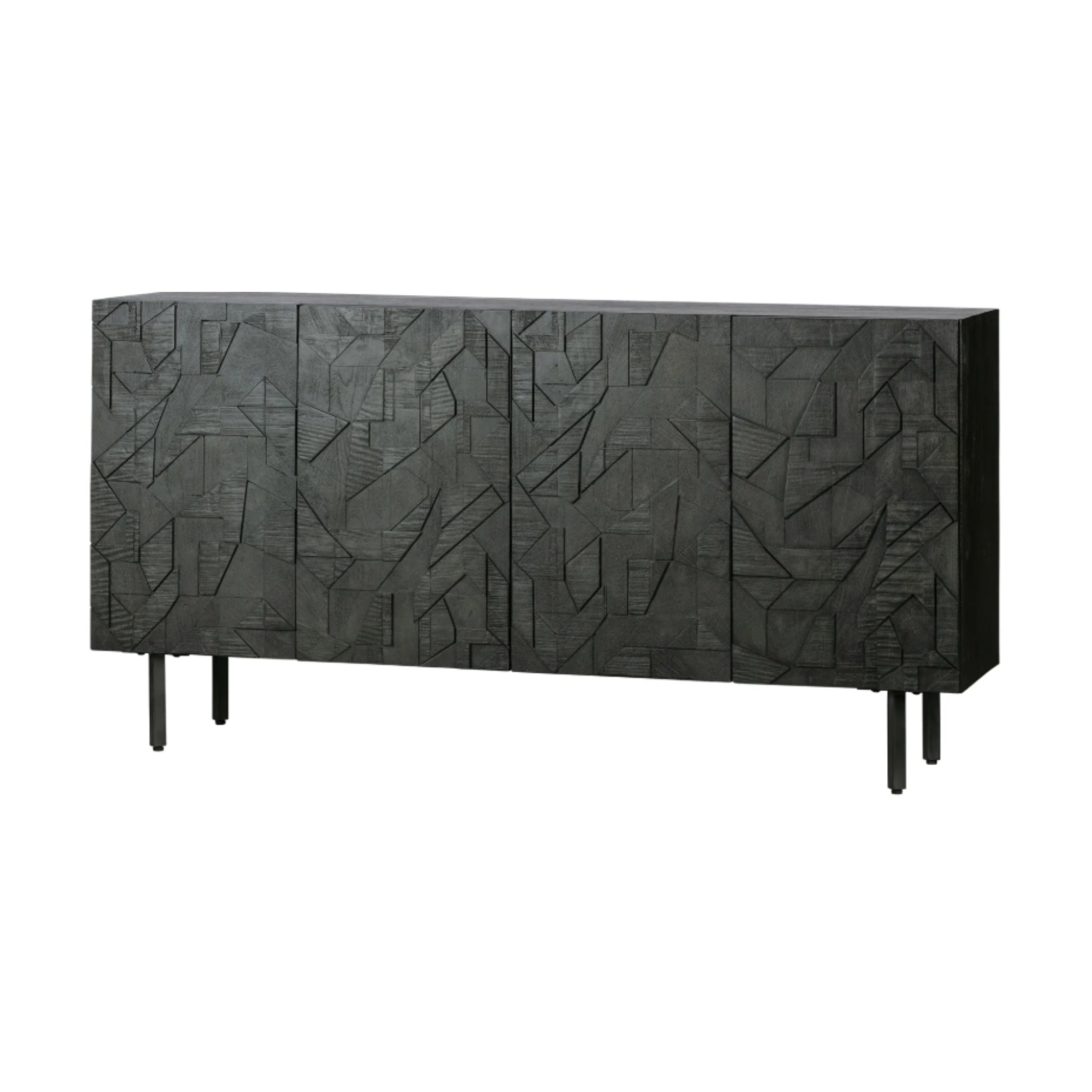 comoda tv grafica, 83 x 160 x 40 cm, homedit - Image 2