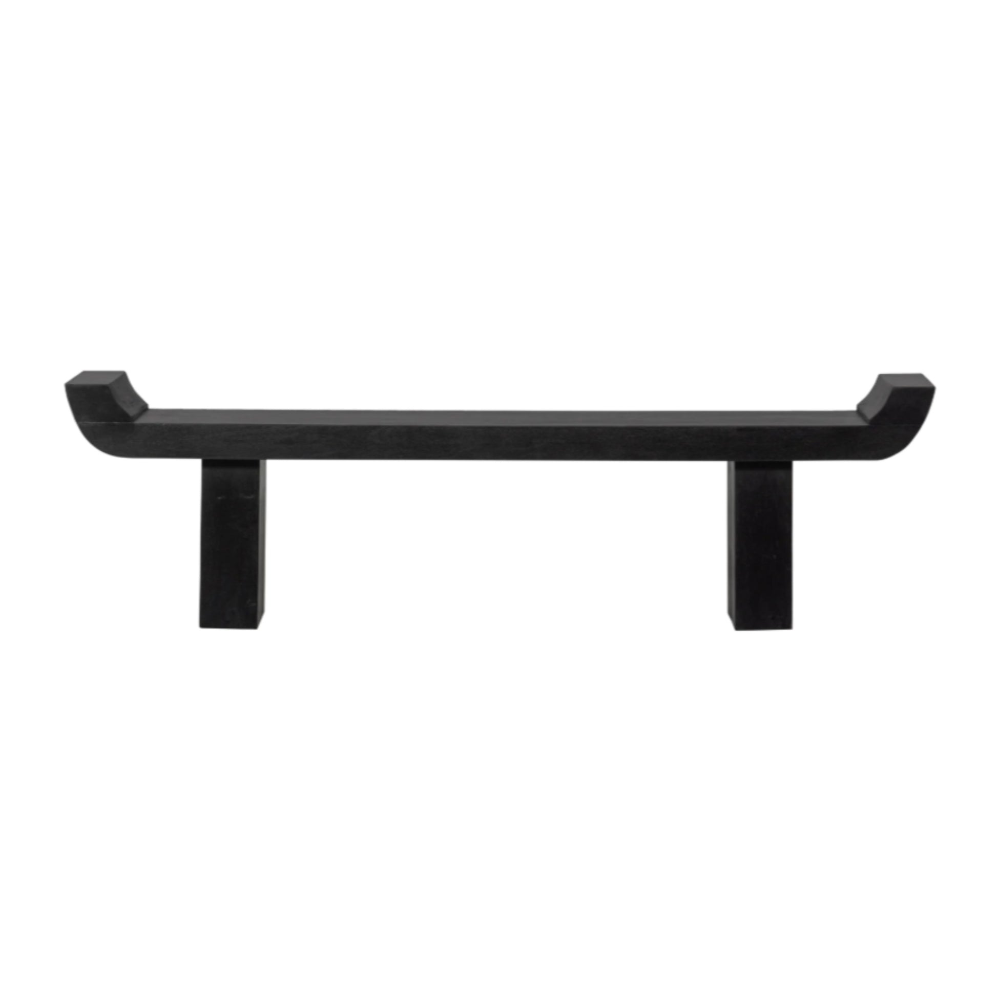 banca samy lemn masiv de mango, 35 x 183 x 53 cm, homedit - Image 4