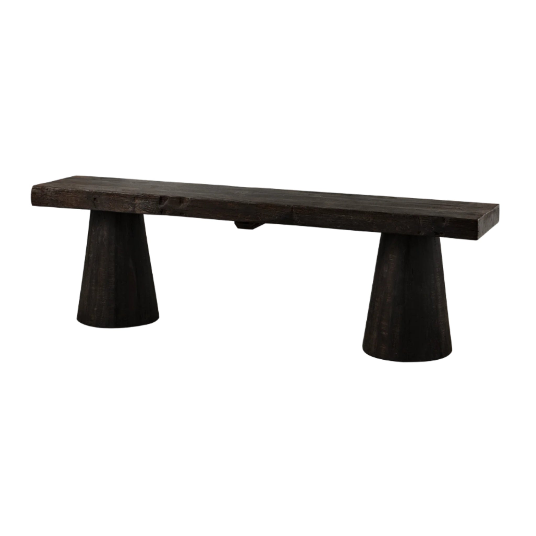 banca manta, lemn de mango, 45 x 150 x 30 cm, homedit - Image 2