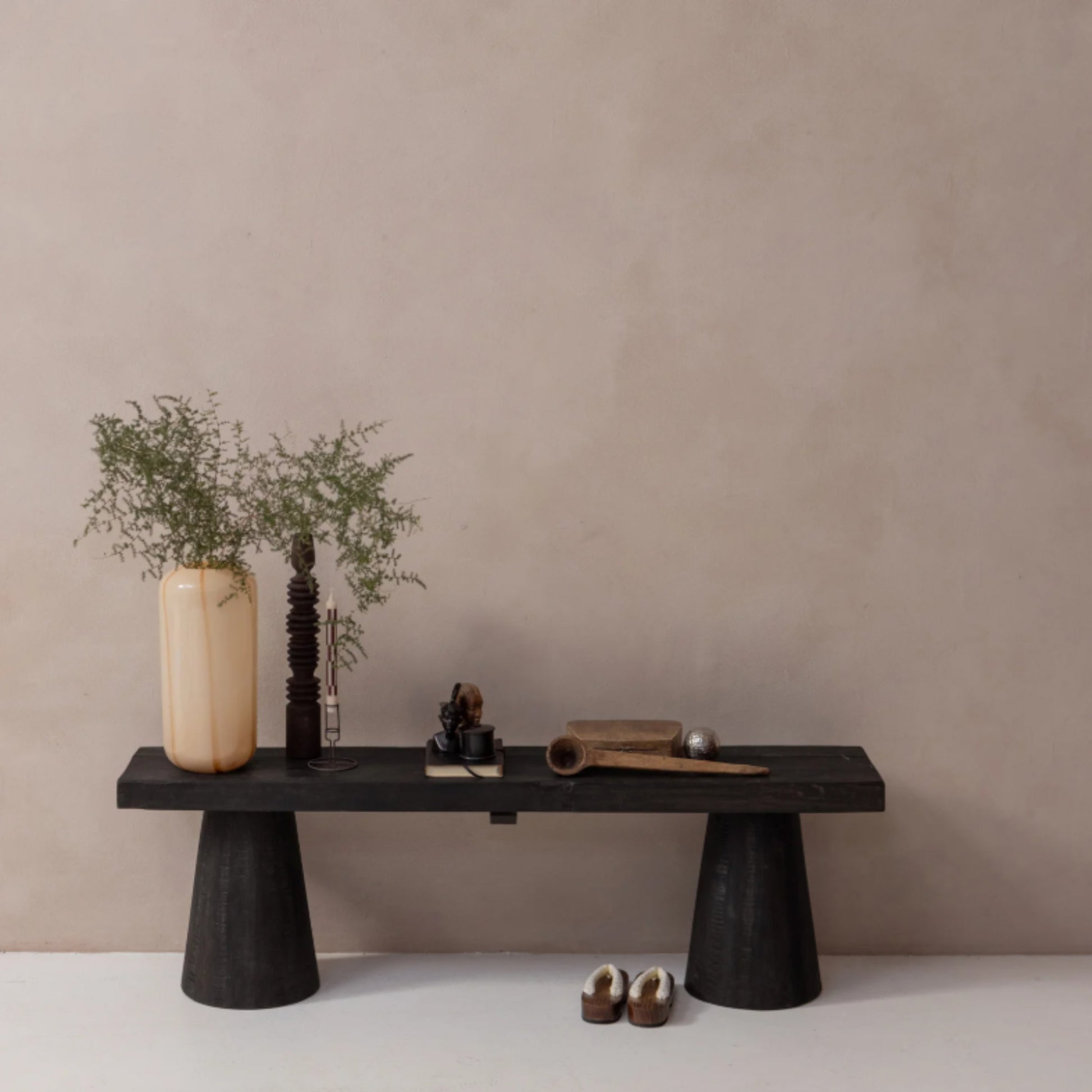 banca manta, lemn de mango, 45 x 150 x 30 cm, homedit - Image 6