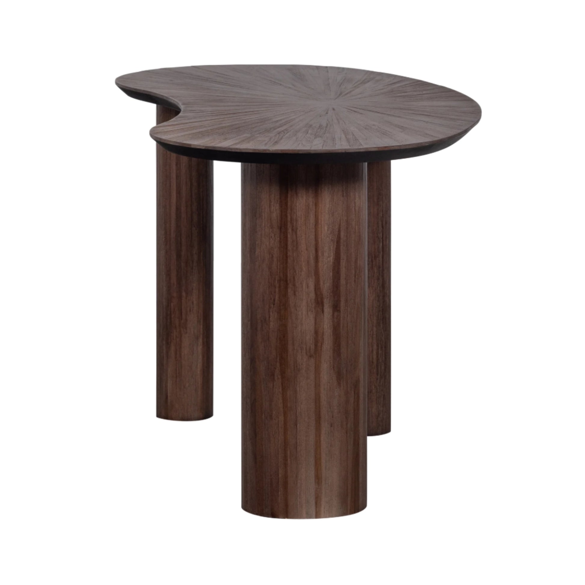 mada dinning / birou malta, lemn masiv de tec, 150cm, homedit - Image 4