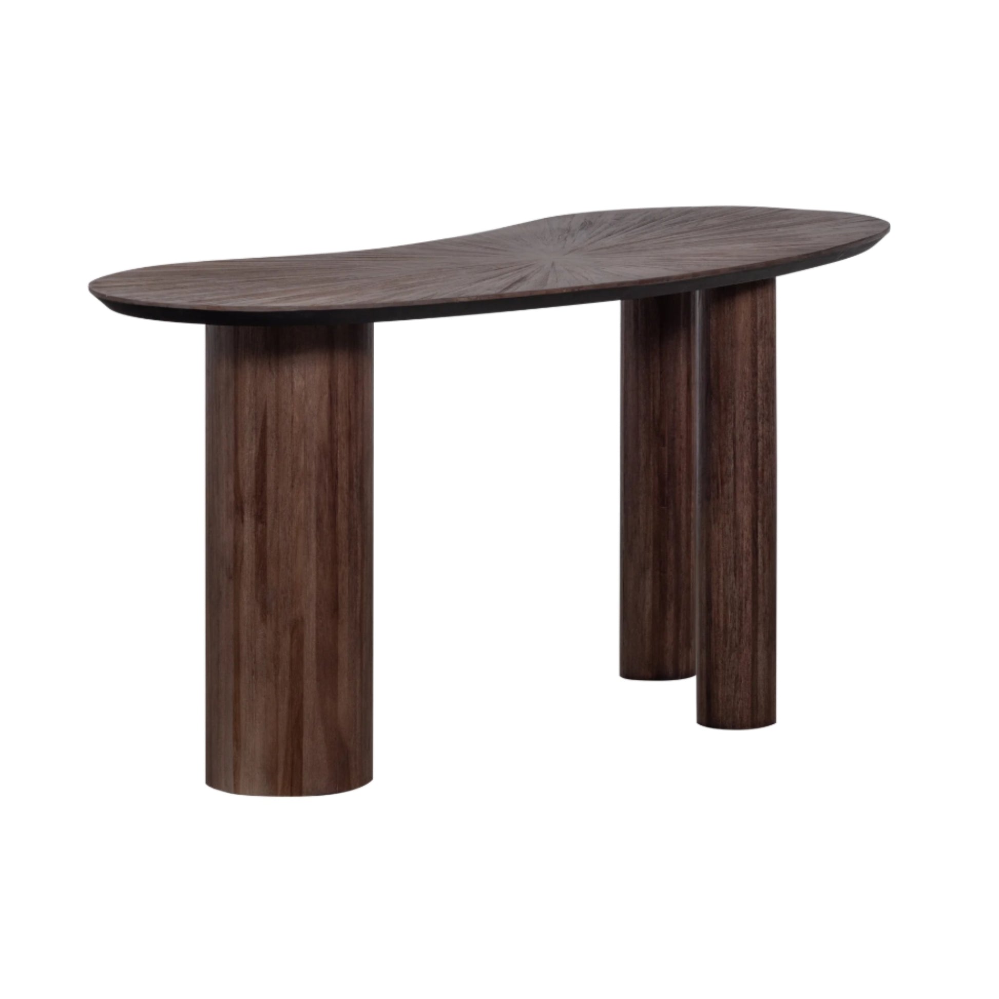 mada dinning / birou malta, lemn masiv de tec, 150cm, homedit - Image 5