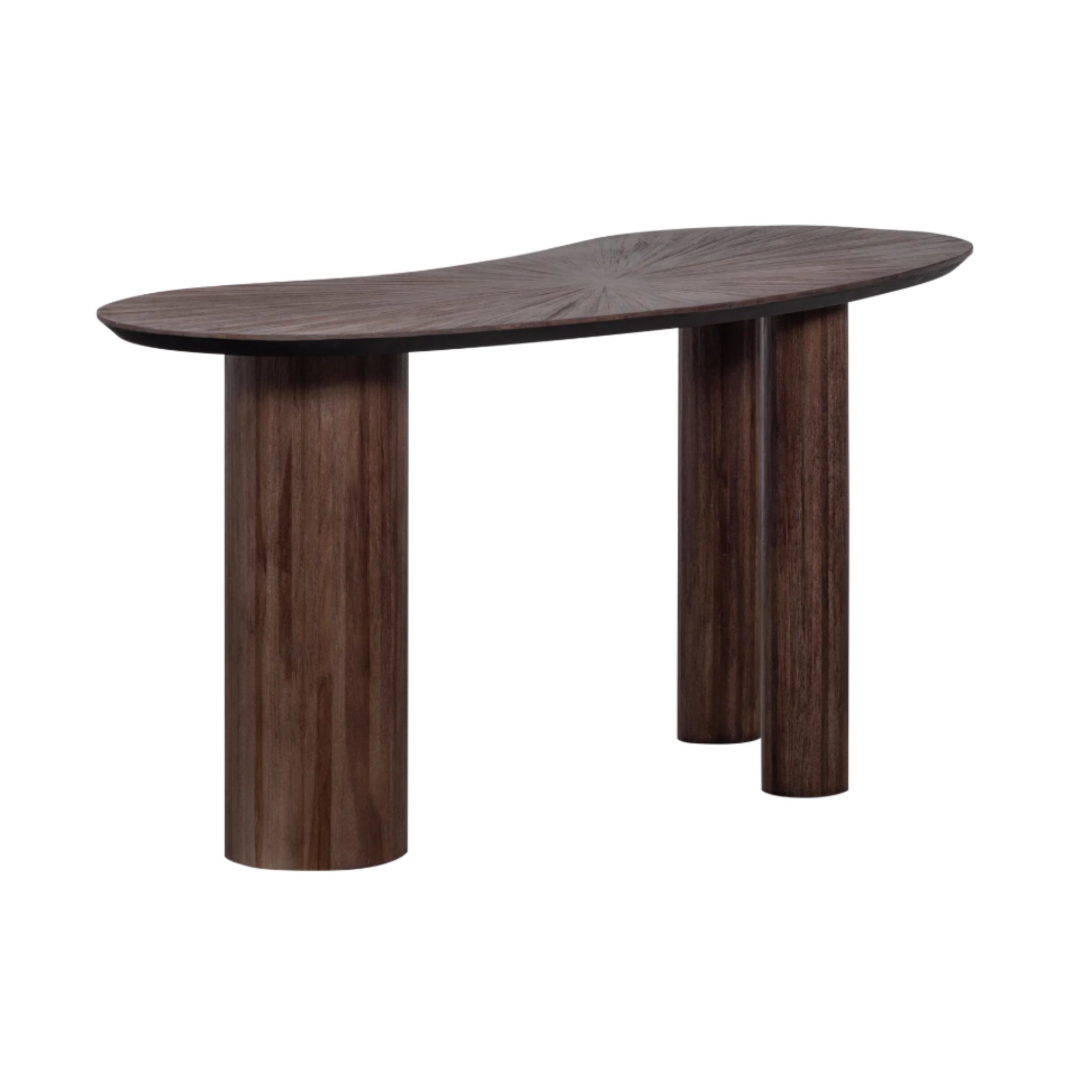 mada dinning / birou malta, lemn masiv de tec, 150cm, homedit - Image 5