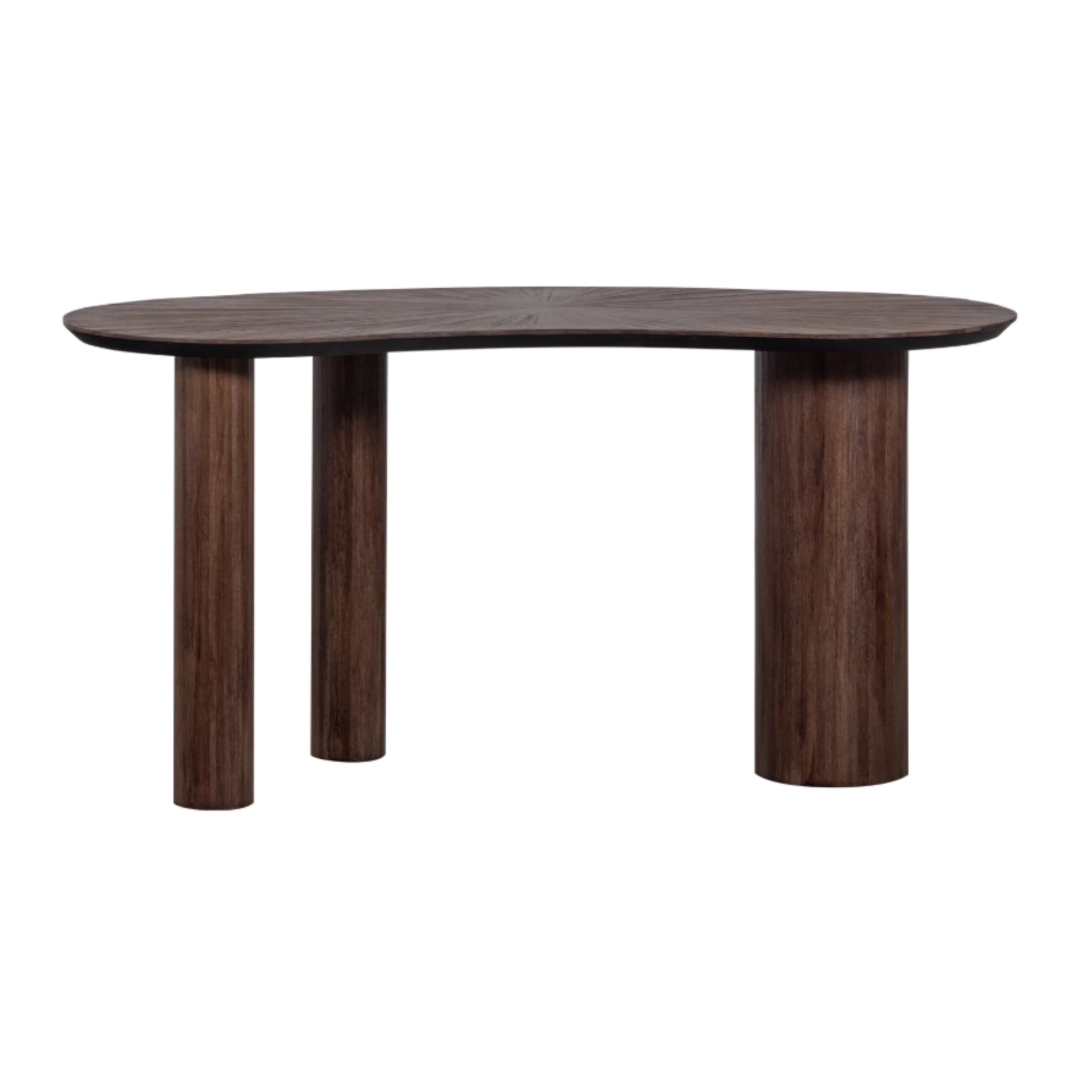 mada dinning / birou malta, lemn masiv de tec, 150cm, homedit - Image 6