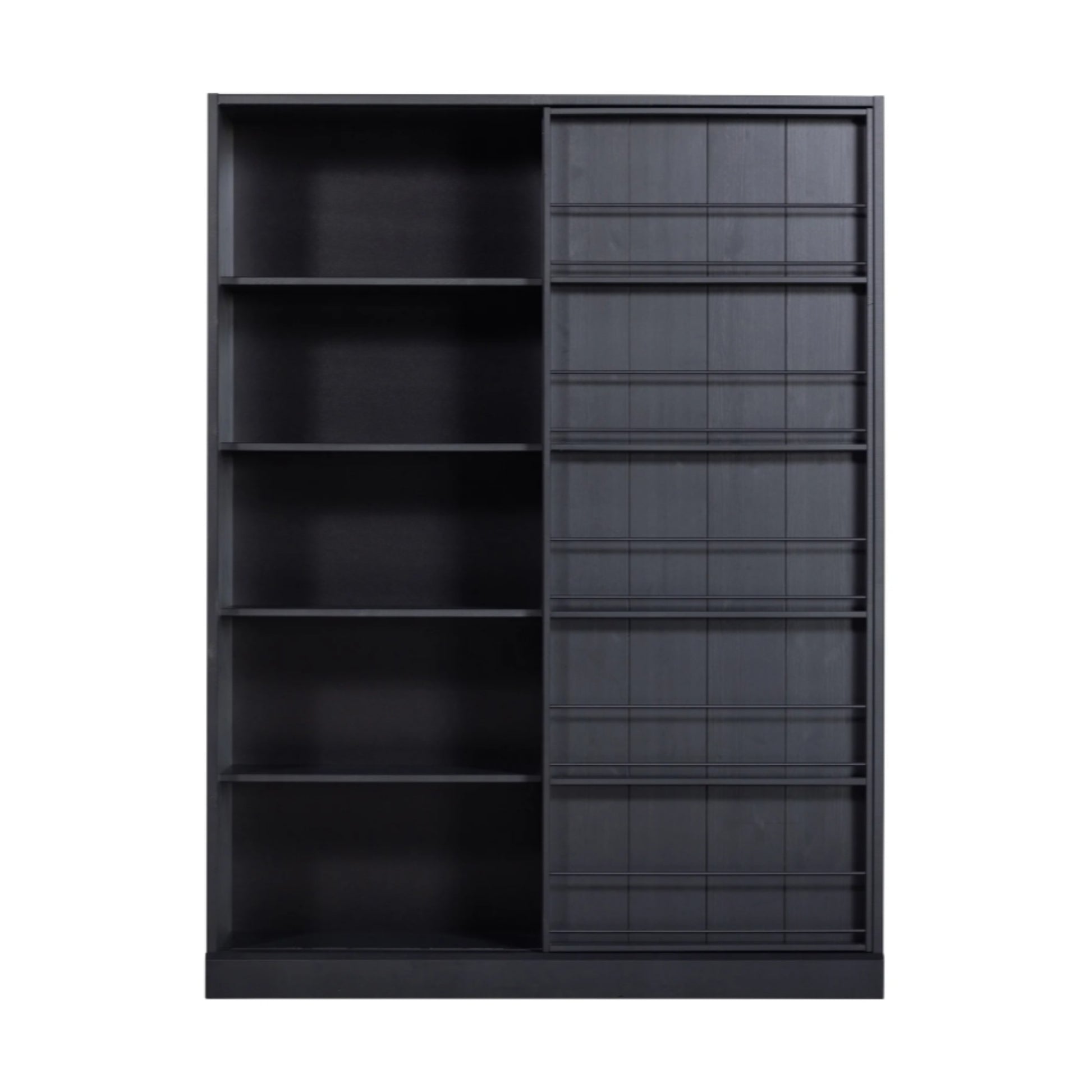 biblioteca lemn de pin evond, 200 x 150 x 46.5 cm, homedit - Image 3