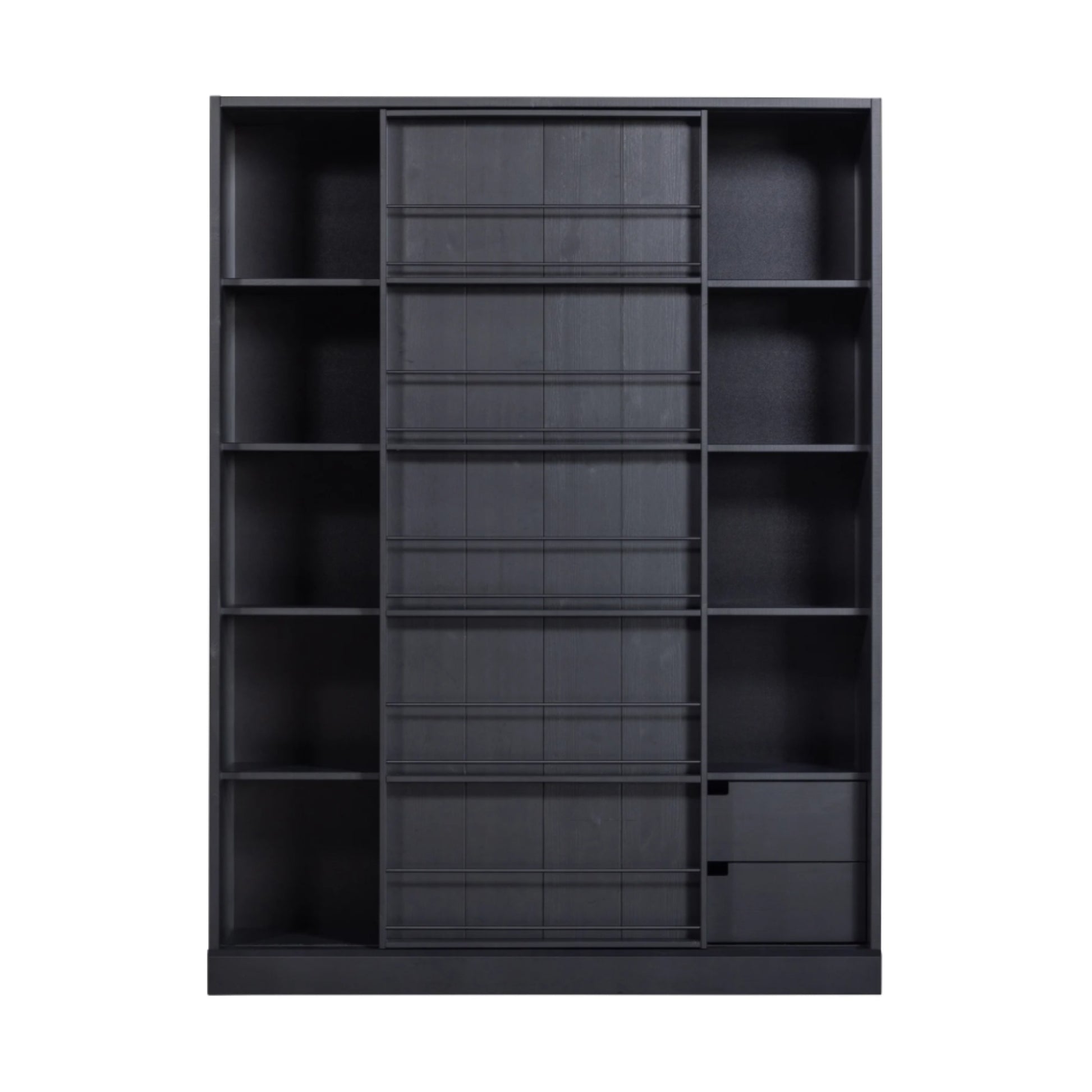 biblioteca lemn de pin evond, 200 x 150 x 46.5 cm, homedit - Image 4