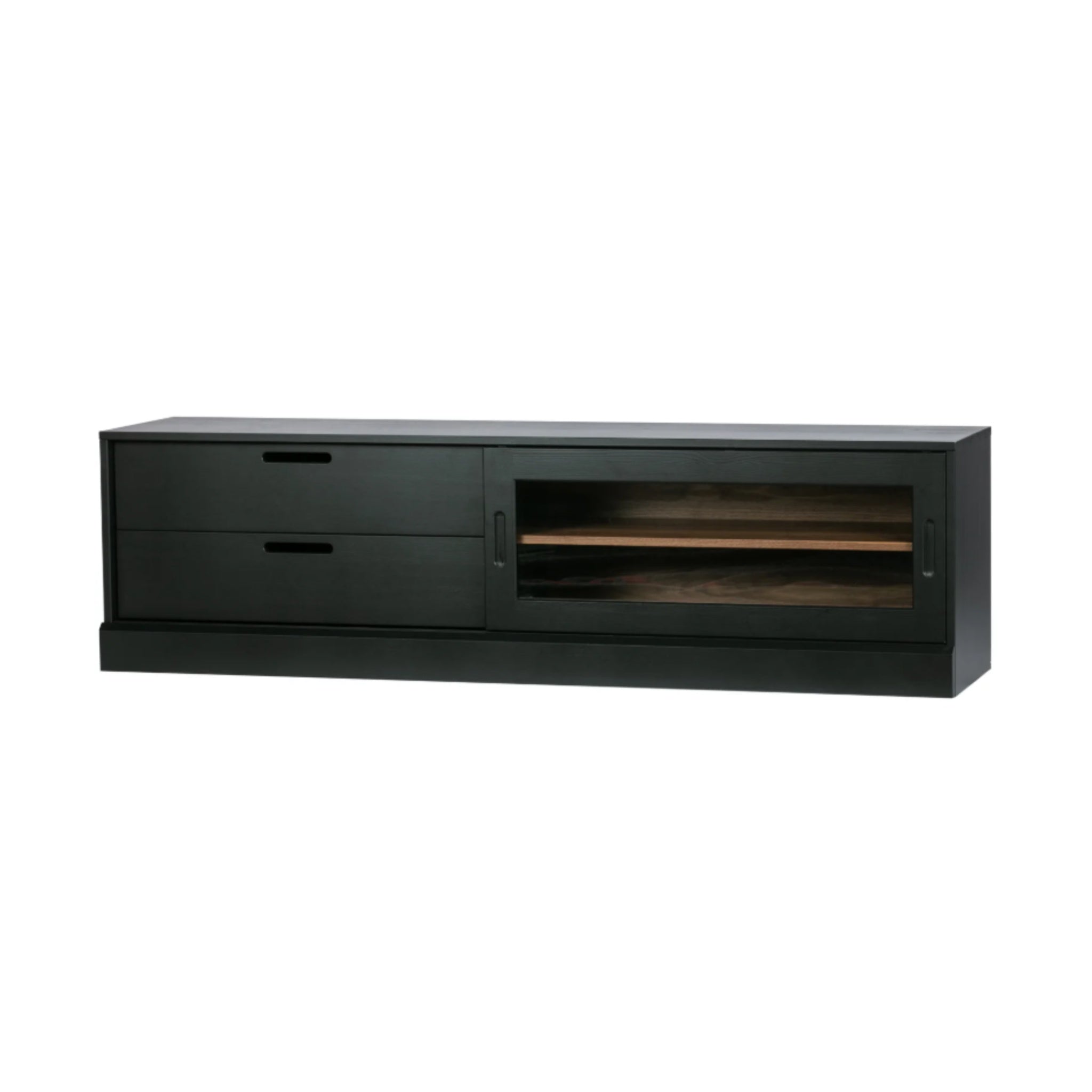 comoda tv tidoc, lemn masiv de pin, 180 x 50 x 42 cm, homedit - Image 2