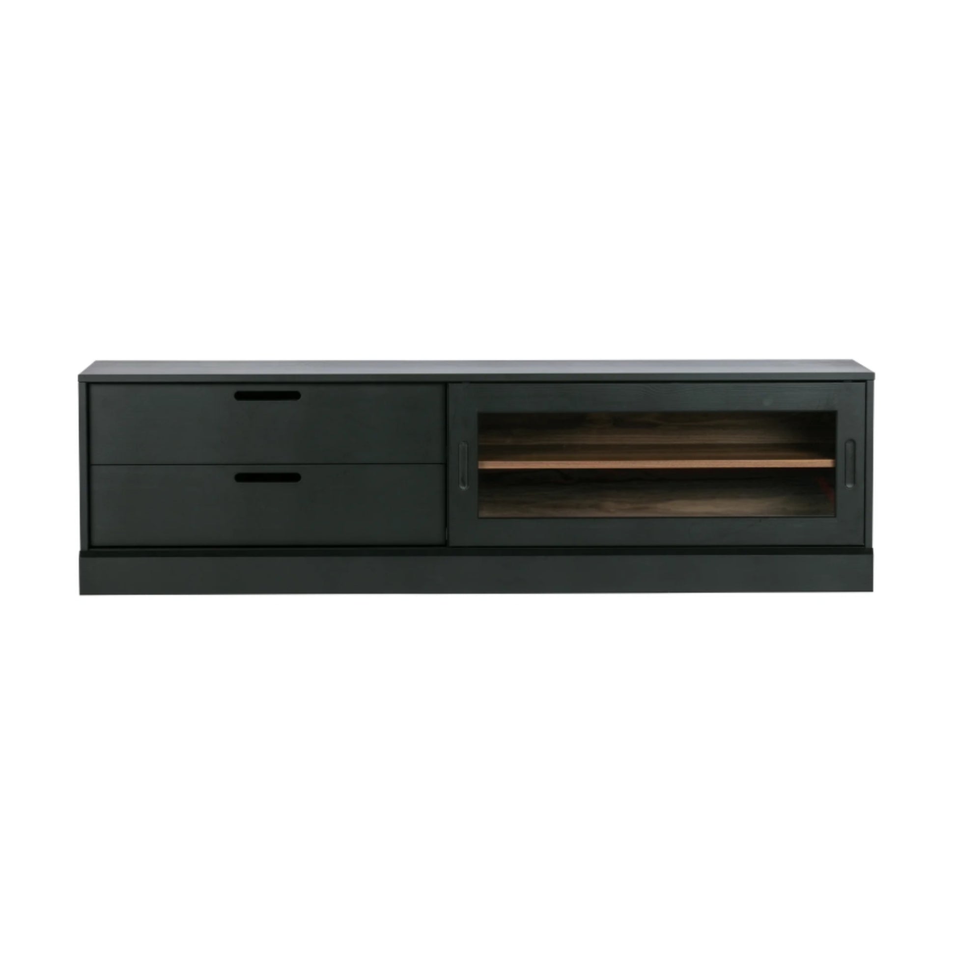 comoda tv tidoc, lemn masiv de pin, 180 x 50 x 42 cm, homedit - Image 7