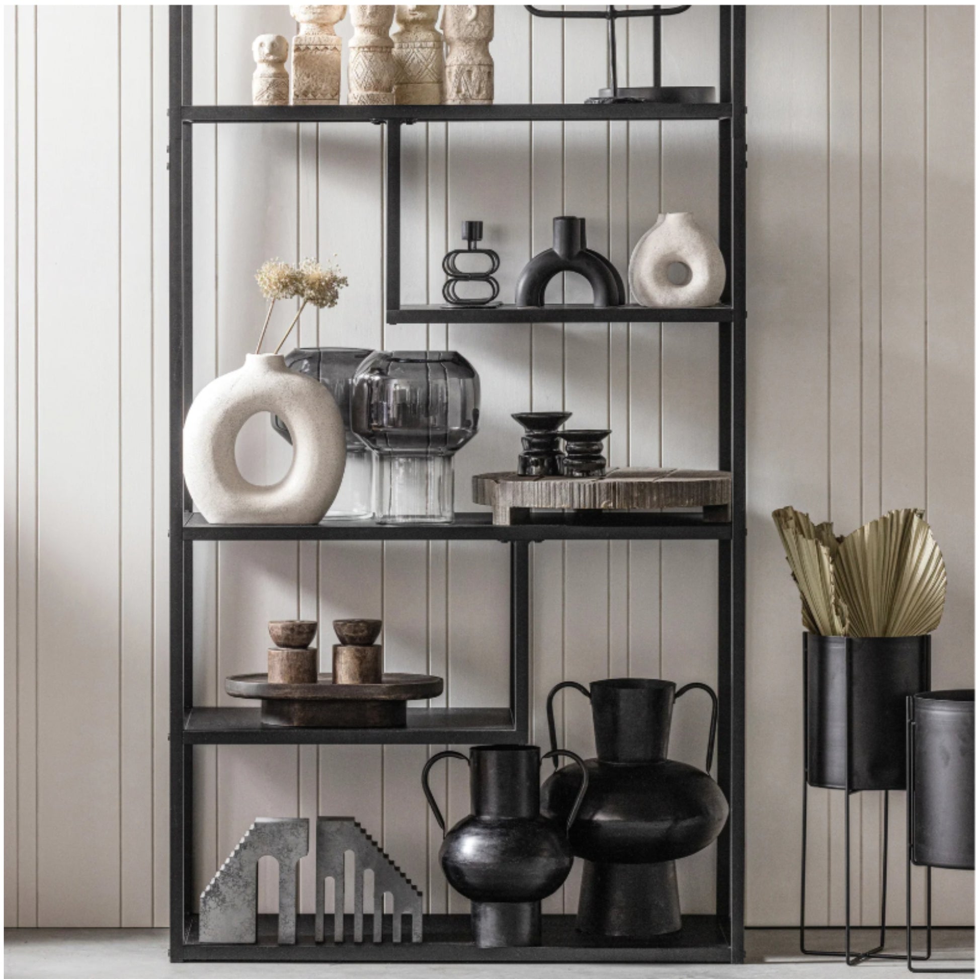 biblioteca randoll, 188 x 85 x 35 cm, homedit - Image 4